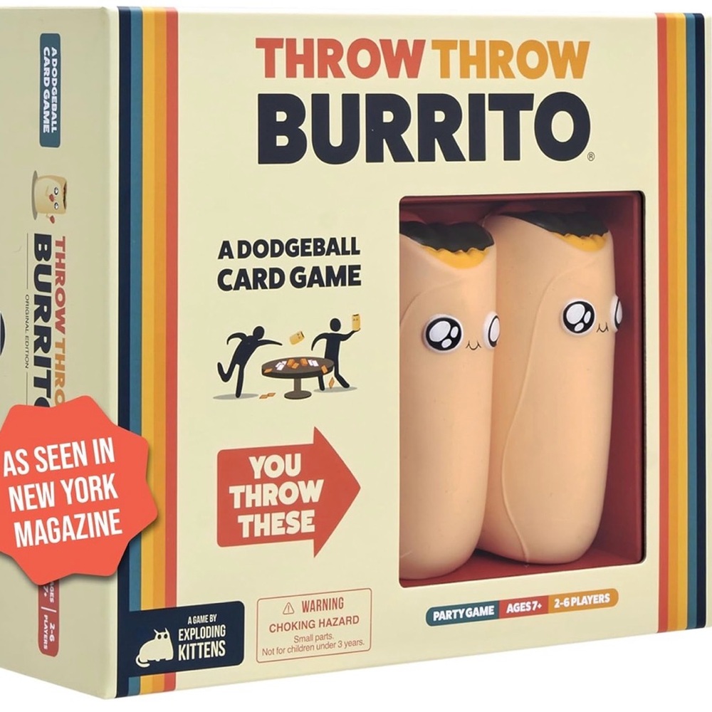 Throw Throw Burrito Dodgeball Card Game